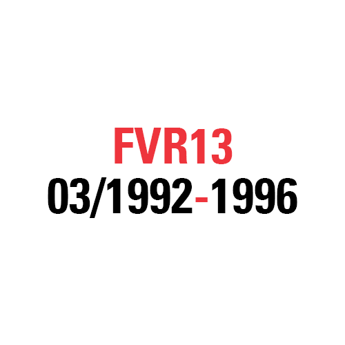 FVR13 03/1992-1996